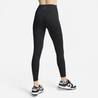 Nike One женская С высокой Талией 7/8 лосины с карманамицвет черный