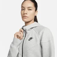 Nike Sportswear Tech Fleece Windrunner жіноча Full-Zip Толстовка з капюшоном колір сірий