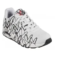 Кроссовки Женские Skechers UNO SPREAD THE LOVE (155507-WBGY)