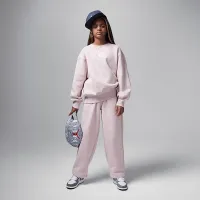 Nike Jordan Flight Essentials Big дитячі Open Hem Pants Pink