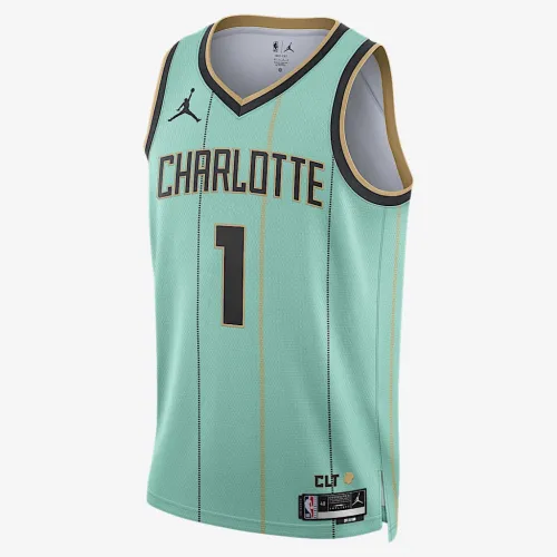 LaMelo Ball Charlotte Hornets 2024/25 City Edition чоловічі Nike Dri-FIT NBA Swingman Jersey колір зелений