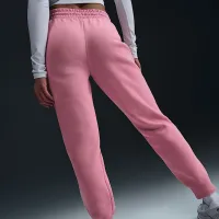 Nike Sportswear Phoenix Fleece женская Mid-Rise Sweatpants Pink