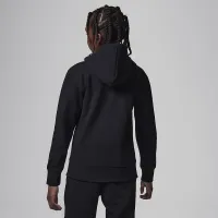 Nike Jordan MJ Flight Big дитячі Fleece Pullover Толстовка з капюшоном колір чорний