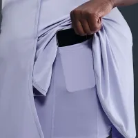 Nike Victory женская Dri-FIT Straight Tennis юбка (большие размеры) цвет фиолетовый
