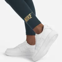 Nike Shine Full-Zip and лосины набор Little Kids 2-Piece Толстовка с капюшоном набор цвет зеленый
