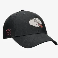 Nike Rise Structuколір червоний Adjustable для гольфу Cap колір чорний