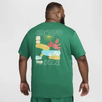 Nike Sportswear мужские футболка цвет зеленый
