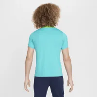 Brazil Strike Big дитячі Nike Dri-FIT Soccer Short-Sleeve Knit Top блакитний