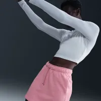 Nike Sportswear Club Fleece женская Mid-Rise юбка Pink