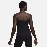 Nike Sportswear Chill Knit жіноча Tight Cami Tank колір чорний