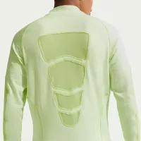 Nike Tech мужские Base Layer Long Sleeve Top Yellow