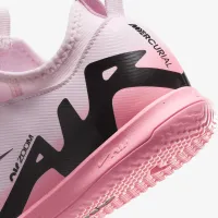Nike Jr. Mercurial Vapor 15 Academy Little/Big дитячі IC Low-Top Soccer Кросівки Pink