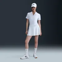 Nike Tour женская Dri-FIT Short-Sleeve Blade для гольфа Polo цвет белый