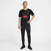 Liverpool FC Academy Pro Third мужские Nike Dri-FIT Soccer Pre-Match Top цвет черный