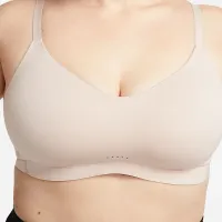 Nike Alate Minimalist жіноча Light-Support Padded Sports Bra колір коричневий