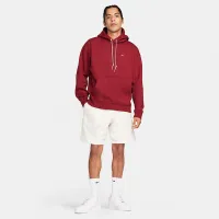 Nike Solo Swoosh чоловічі Fleece Pullover Толстовка з капюшоном колір червоний