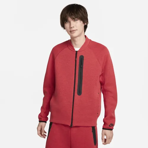 Nike Sportswear Tech Fleece чоловічі Bomber Куртка колір червоний