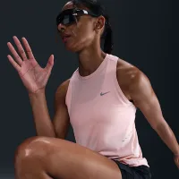 Nike Swift женская Dri-FIT Running Tank Top Pink