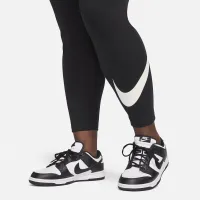 Nike Sportswear Classics жіноча З високою талією Graphic лосіни (великі розміри) колір чорний