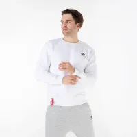 Кофта/футболка Alpha Industries Basic Sweater Small Logo 18830709 - Белая