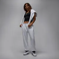 Nike Jordan Sport Crossover жіноча Dri-FIT Fleece Pants колір коричневий
