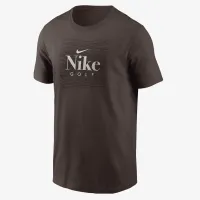 Nike чоловічі для гольфу футболка колір коричневий
