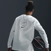 Nike Sabrina жіноча Long-Sleeve баскетбольні футболка колір білий