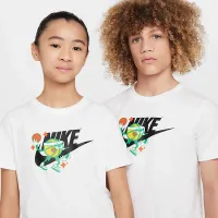 Nike Sportswear Big детские футболка цвет белый