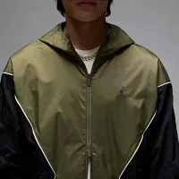 Nike Jordan Brooklyn мужские Hooded Draft Куртка цвет зеленый