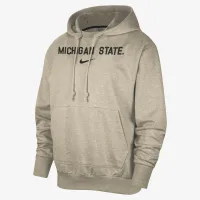 Michigan State Standard Issue мужские Nike College Pullover Толстовка с капюшоном цвет коричневый