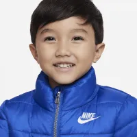 Nike Solid Puffer Куртка Toddler Куртка синий