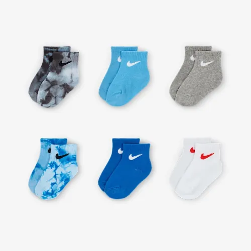 Nike Baby Ankle шкарпетки (6 пар) колір чорний