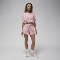 Nike Jordan жіноча Knit Cropped Top Pink