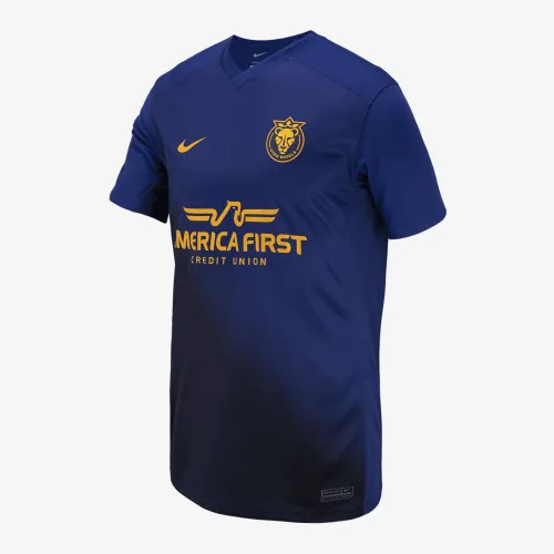 Utah Royals 2024 Stadium Secondary Big дитячі Nike Dri-FIT NWSL Replica Jersey блакитний