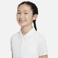 Nike Dri-FIT Victory Big детские (Girls') для гольфа Polo цвет белый