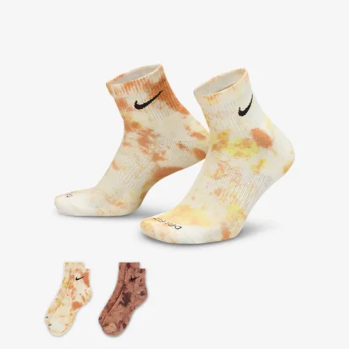 Nike Everyday Cushioned Ankle шкарпетки (2 пар) різнокольорові