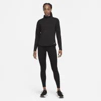 Nike Therma-FIT One женская Long-Sleeve 1/2-Zip Top цвет черный