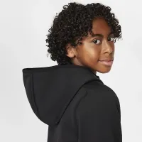 Nike Big детские Therma-FIT Winterized тренировочные Толстовка с капюшоном цвет черный