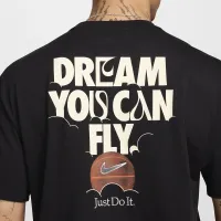 Nike мужские Max90 баскетбольные футболка цвет черный