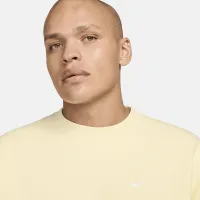 Nike Solo Swoosh мужские Fleece Crew цвет коричневый