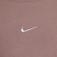 Nike Sportswear женская оверсайз Long-Sleeve Top цвет фиолетовый