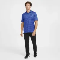 Nike Tour чоловічі Dri-FIT Striped для гольфу Polo блакитний
