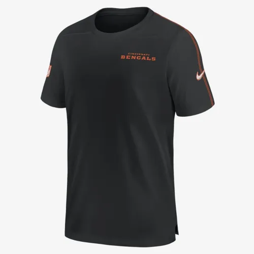 Cincinnati Bengals Sideline Coach мужские Nike Dri-FIT NFL Top цвет черный