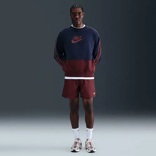 Nike Club чоловічі Woven Flow шорти колір червоний