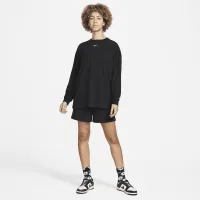 Nike Sportswear Essentials женская Long-Sleeve Top цвет черный