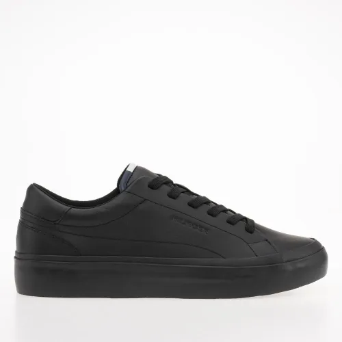 Кроссовки Tommy Hilfiger Prep Vulc Leather FM0FM04171-BDS - Черные