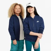 Nike Sportswear Club Fleece Big дитячі Full-Zip Толстовка з капюшоном блакитний