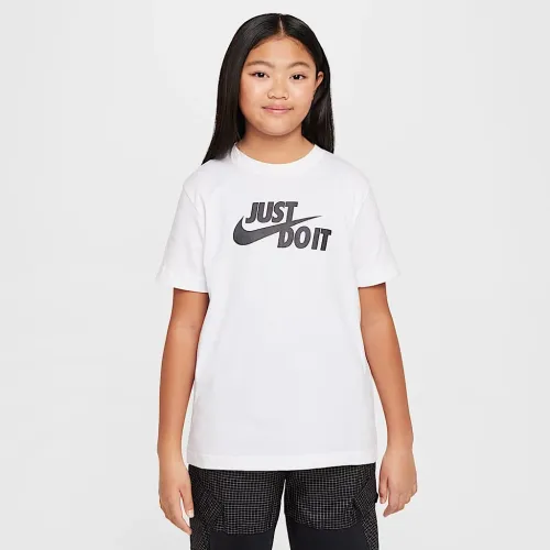 Nike Sportswear Big дитячі футболка колір білий