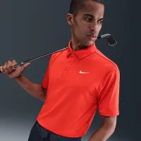 Nike Tour мужские Dri-FIT Solid для гольфа Polo цвет красный