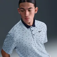Nike Tour чоловічі Dri-FIT для гольфу Polo блакитний